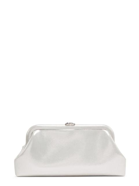 Skylar Shimmer Clutch - Silver
