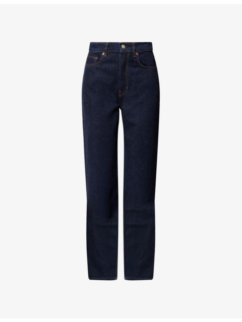 Harriet Straight-Leg Denim Jeans
