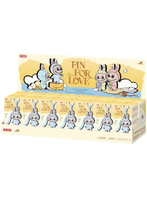Pop Mart Labubu The Monsters Pin for Love Series Vinyl Plush Pendant (A-M) Sealed Case (14 Blind Box