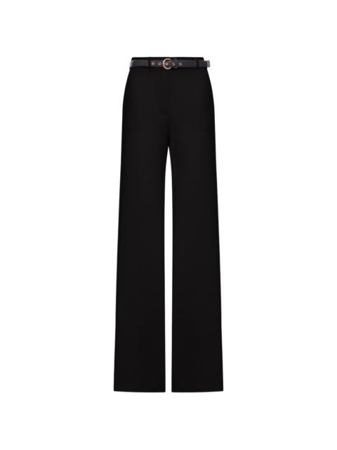 belted trousers