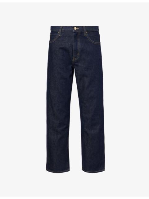 The Hang five-pockets straight-leg mid-rise regenerative-denim jeans