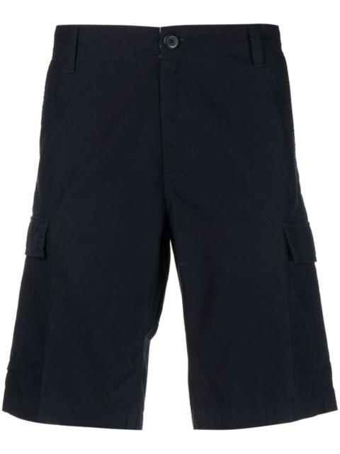 knee-length bermuda shorts