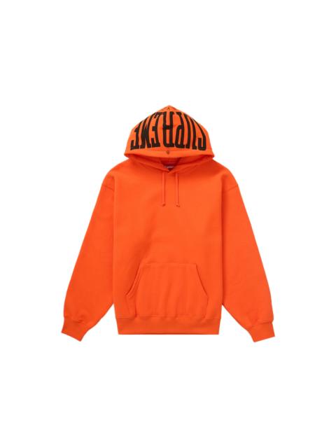 Supreme Warm Up Hooded Sweatshirt SS24 Bright Orange