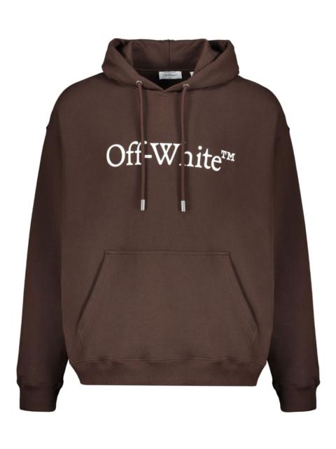 logo-print hoodie