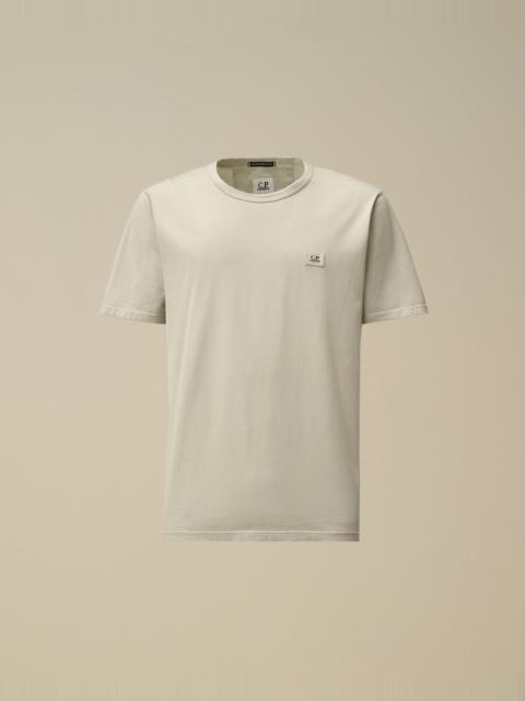 70/2 Mercerized Jersey Logo Patch T-Shirt