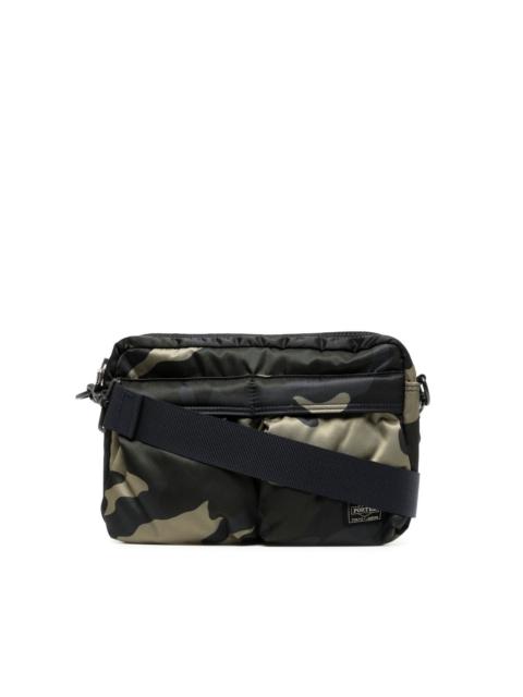 camouflage-print crossbody bag