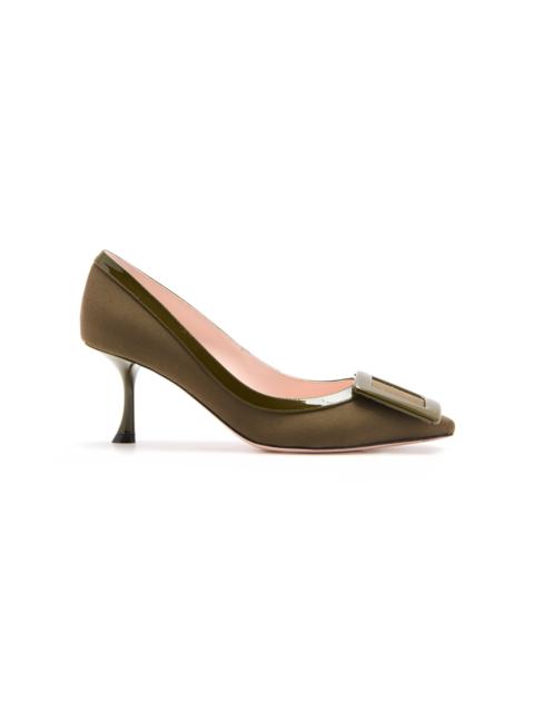 Viv in the City Faille Pumps olive