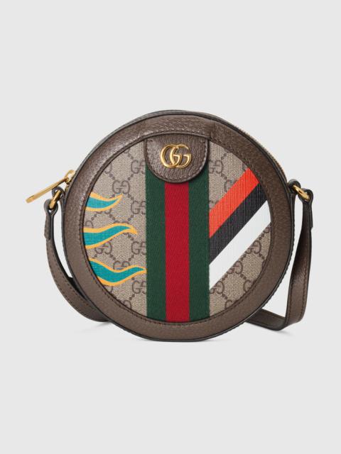 Round shoulder bag with Double G
