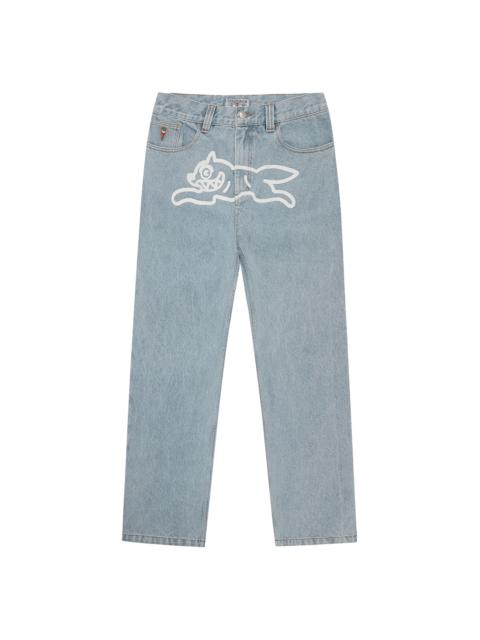 RUNNING DOG DOUBLE SCOOP DENIM PANT