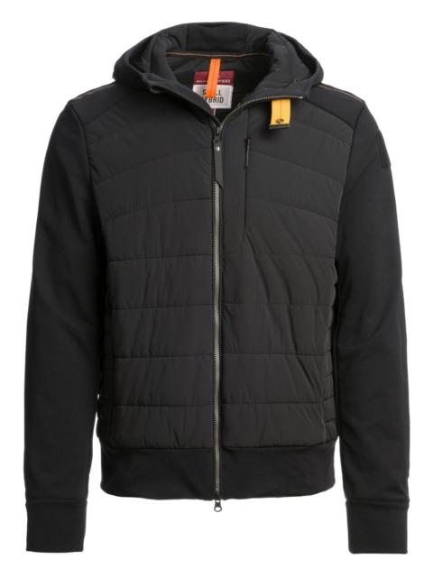 hooded quilted jacket