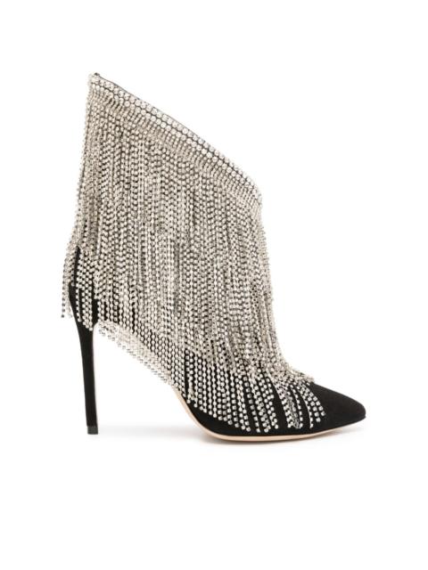 Xena crystal-embellished boots