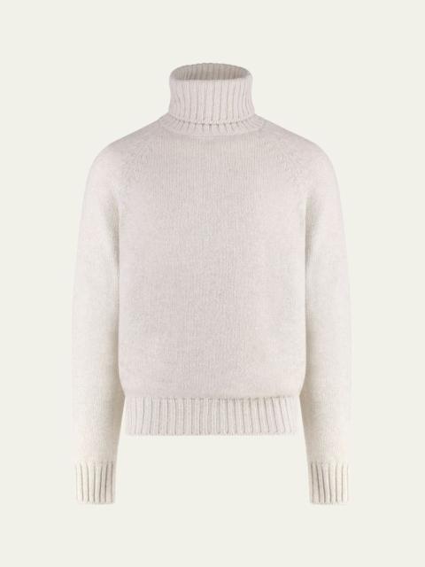 Men's Cashmere Milano Knit Turtleneck Sweater
