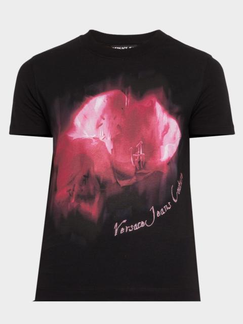 Nocturnal Floral Crewneck Tee