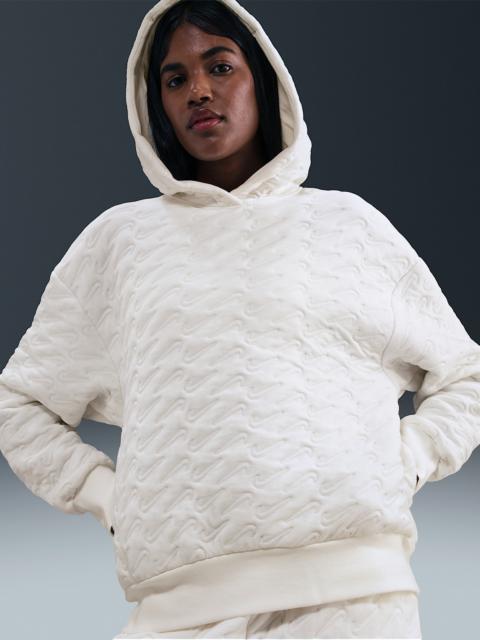 Nike Sportswear Phoenix Fleece Women's Loose Jacquard Pullover Hoodie