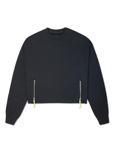 (WMNS) Converse Mountain Club Crew 'Black' 10020810-A01