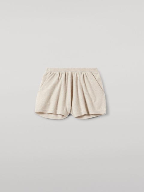 Cove Natural Cashmere Shorts