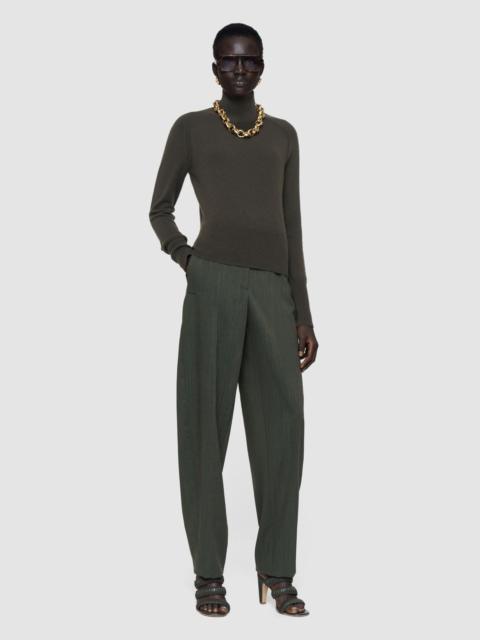 Oxna Light Pure Cashmere High Neck Jumper