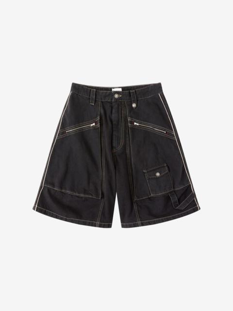 PEIO DENIM SHORTS