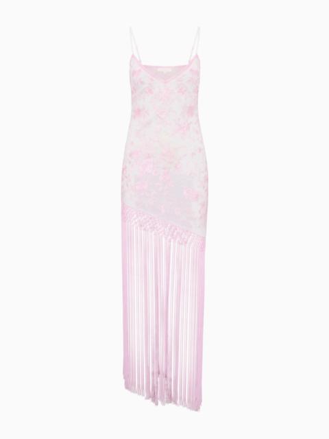 Evalette Floral Fringe Maxi Dress