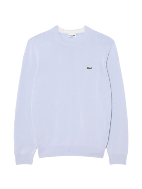 logo slim-fit sweater