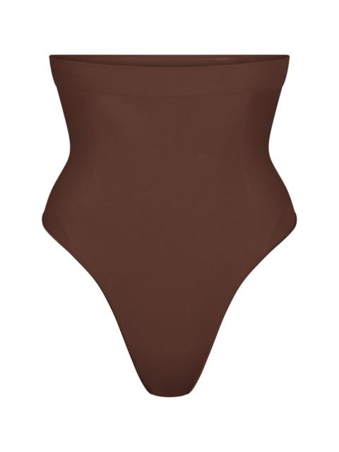 Skims Seamless Sculpt High-waisted Thong