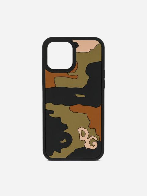 Camouflage rubber iPhone 12 Pro Max cover