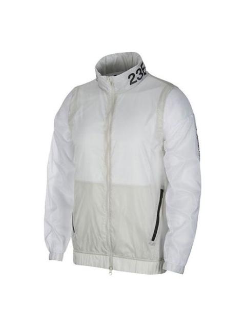 Air Jordan Unisex Engineer Hooded Jacket White AT9776-100