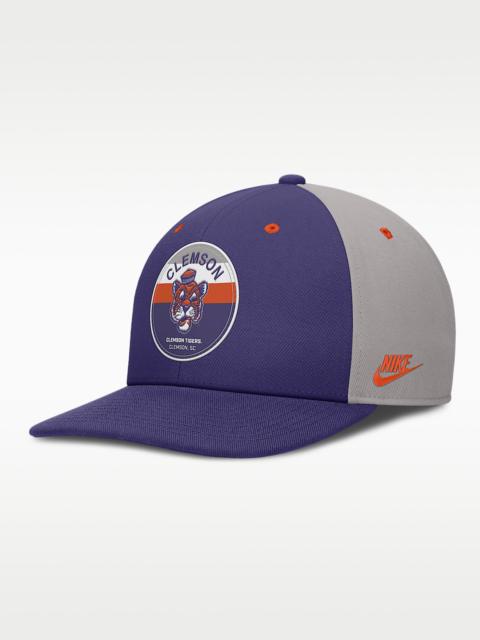 Clemson Athletic Prep Pro Men's Nike Dri-FIT College Adjustable Hat