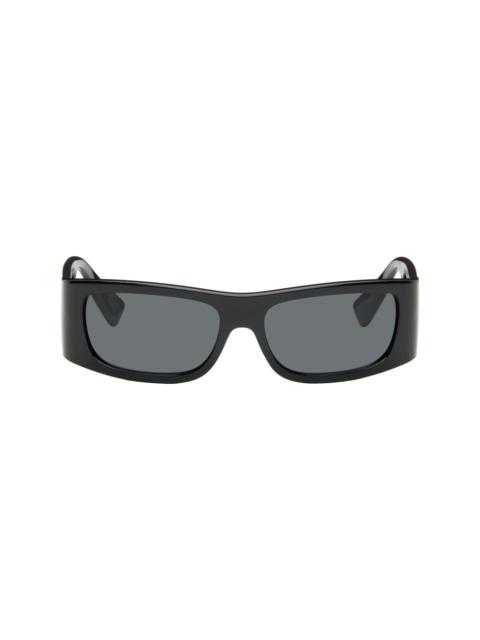 Black Lens Logo Sunglasses