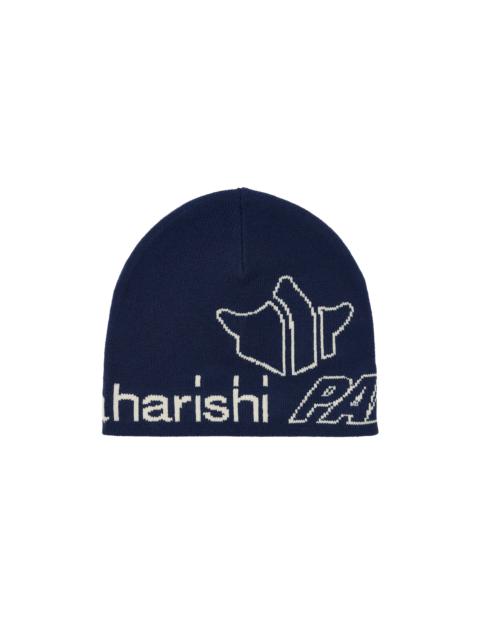 PALACE MAHARISHI NO CUFF BEANIE BLUE