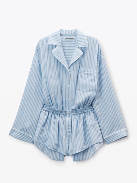 Blue Pre-Styled Pajama Romper