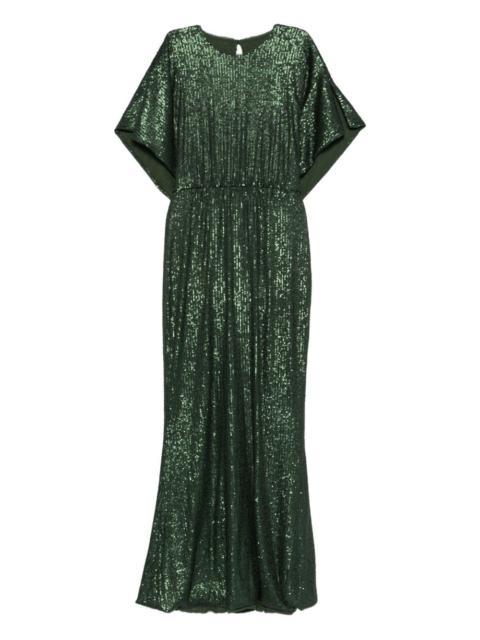 sequinned maxi dress