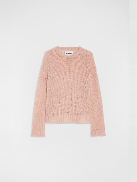 Linen Crew-Neck Sweater