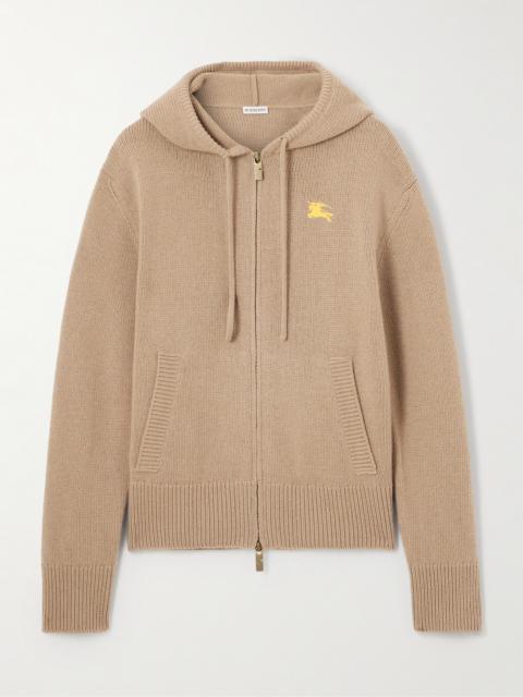 Cashmere And Wool-blend Hoodie