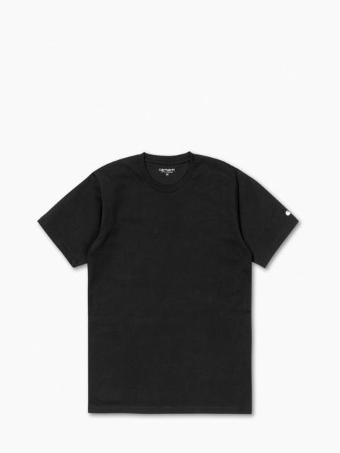 S/S BASE T-SHIRT BLACK/WHITE