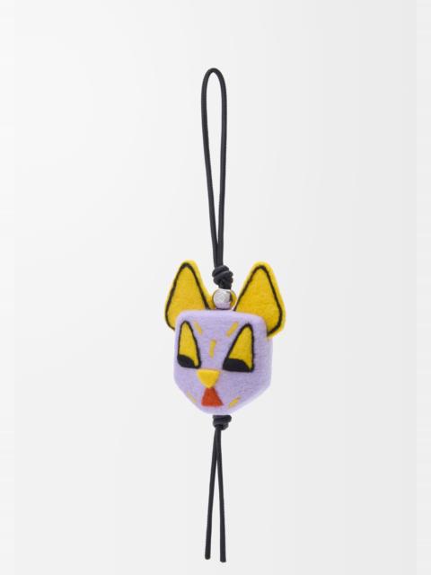 Cat charm in felt