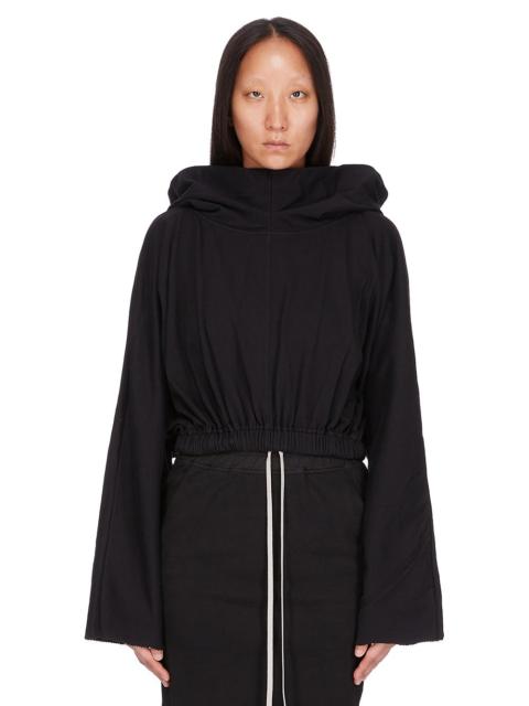 drawstring hooded top