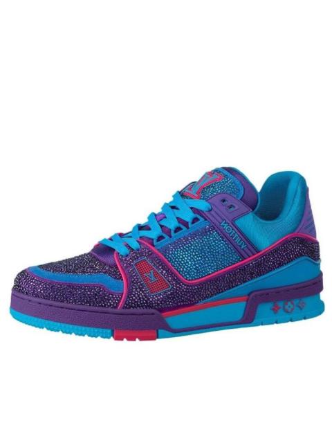 LOUIS VUITTON Trainers 'Blue Purple with Crystals' 1A9JWH