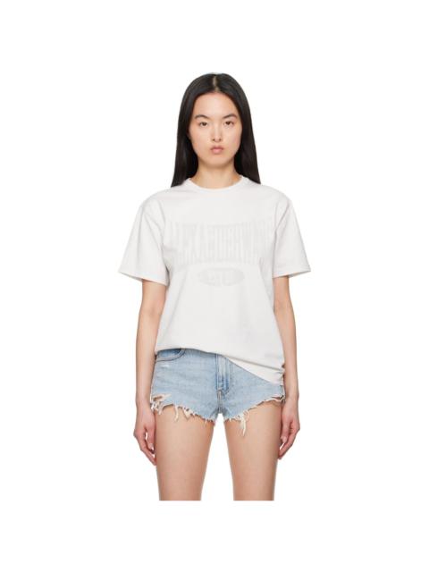 Off-White Distressed Logo T-shirt