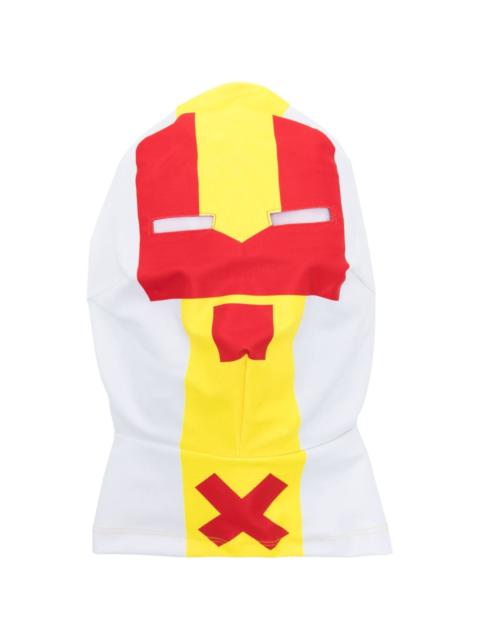 graphic-print face mask