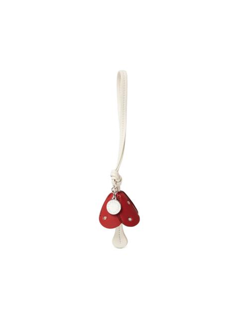 mushroom keyring