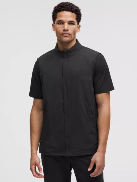 Windproof Full-Zip Golf Vest