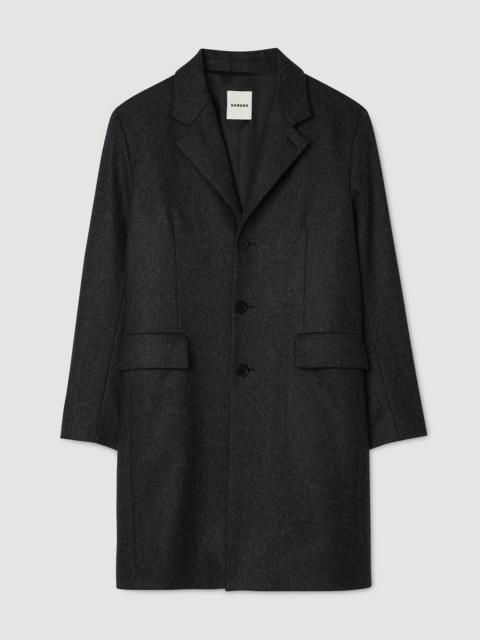 WOOL BROADCLOTH COAT