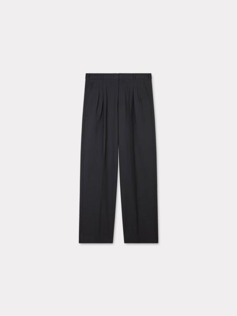 Pleated tailored pants