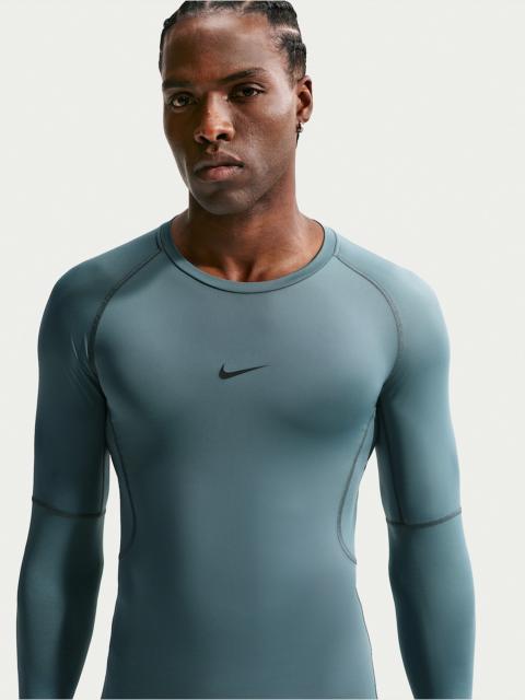Nike Pro Men's Dri-FIT Tight Long-Sleeve Fitness Top