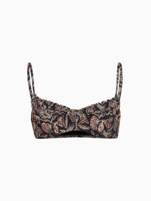 Jaya Ruched Bikini Top