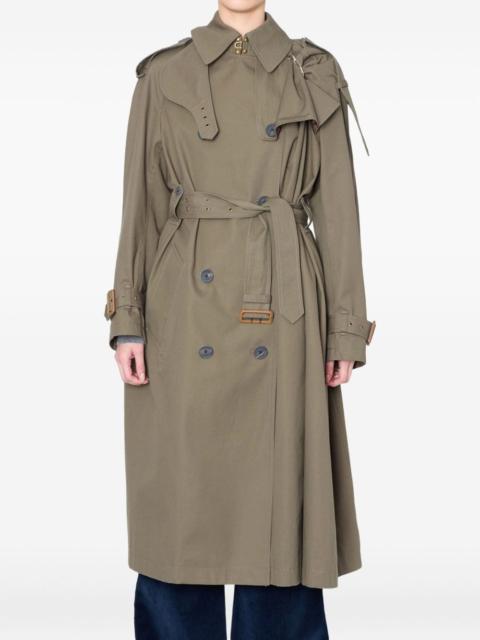 belted trench coat