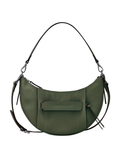 Longchamp 3D S Crossbody bag Khaki - Leather