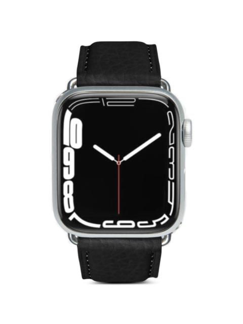 Apple Watch grained metal buckle watch accessory