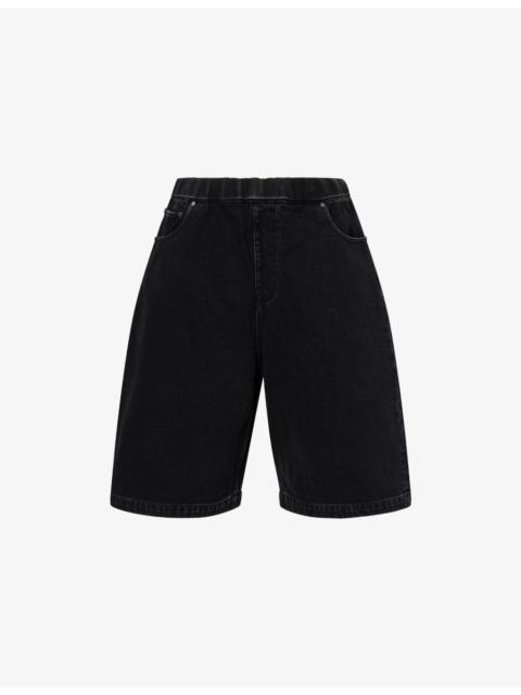 Spar Relaxed-Fit Denim Shorts